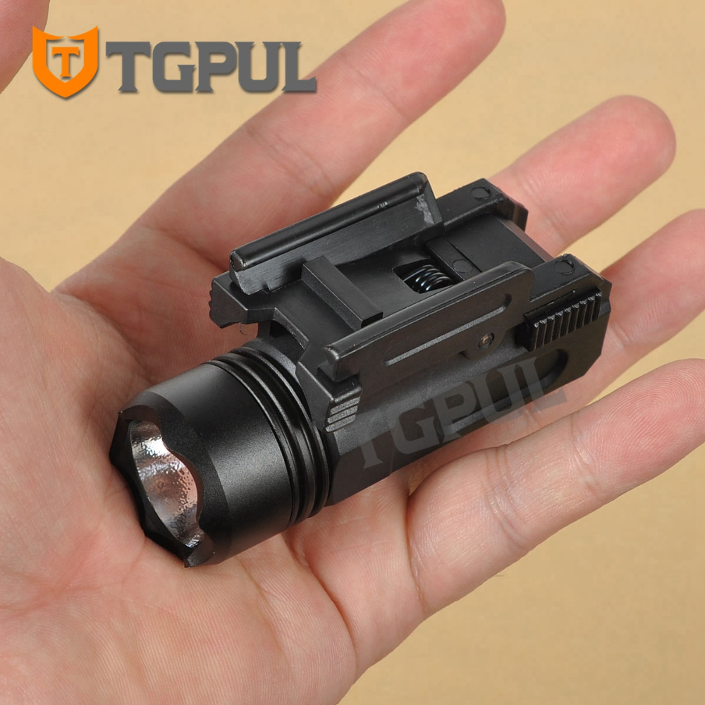 Details about   Tactical Gun Flashlight Handgun Shotgun Torch Light For Glock 17 19 18C Pistol 