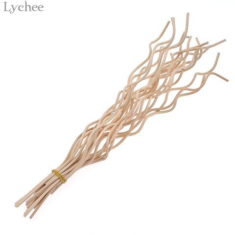Lychee Life 20pcs Wavy Rattan Reed Fragrance Diffuser Replacement Refill Sticks Air Freshener Room Perfume Rattan Diffuser ► Photo 1/6