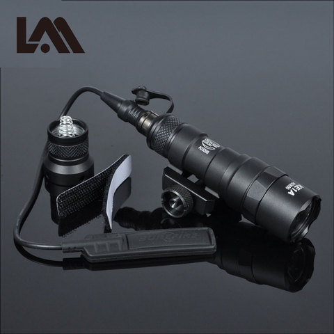 Tactical M300 M300B MINI Scout Light Outdoor Rifle Hunting Flashlight  military  Weapon Light LED Arme Lanterna Fit 20mm Rail ► Photo 1/6