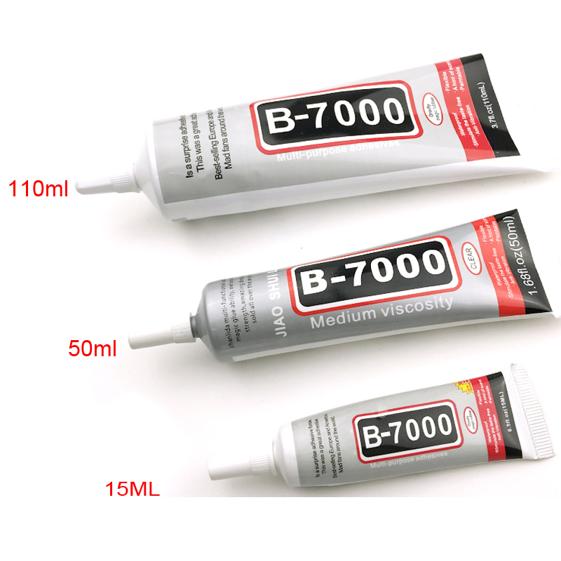 B7000 Glue 15ml Industrial Strength Super Adhesive Clear Liquid B