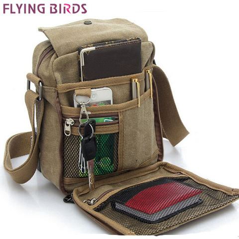 Flying birds! men messenger bags shoulder bag hot sale canvas bags high quality men's travel men bag high quality LM0001 ► Photo 1/6