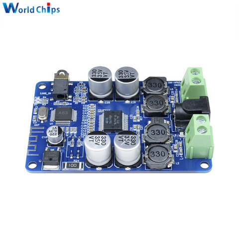 TDA7492P Bluetooth V2.1 Audio Receiver Power Amplifier Board With AUX 2 X 25W ► Photo 1/6
