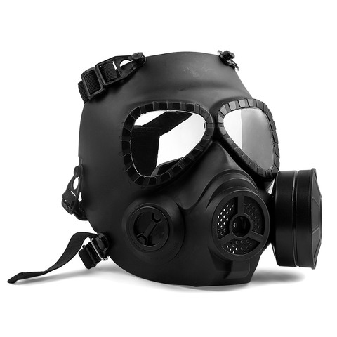 Airsoft Protective Tactical skull Mask Full Face Gas mask sports mask air  filter