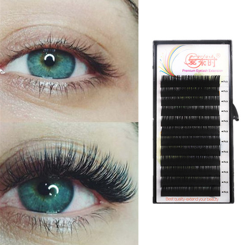 All Size Individual Eyelash Extension BCD Curl High Quality False Mink Lash Classical False Eyelash Extension Cilia ► Photo 1/6