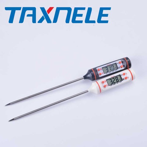Food Thermometer Kitchen Digital Thermometer Cooking Food Meat Bbq Probe  Water Milk Oil Liquid Oven Thermometer Kitchen Tools - Buy Digital