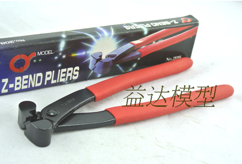 R/C Model Car Tools Heavy Duty Z-Bend Plier Red Servo Pushrod Connector Control Linkage Use ► Photo 1/1