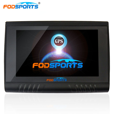 Fodsports 5.0 inch  Motorcycle GPS Navigation 256MB 8GB Touch Screen Bluetooth GPS Navigator Waterproof IPX5 Free Maps ► Photo 1/6