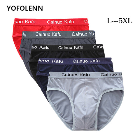 4pcs/lot Free shipping cheapest 100% Cotton Mens Briefs Plus Size Men  Underwear Panties 4XL/5XL/6XL Men's Breathable Panties - AliExpress