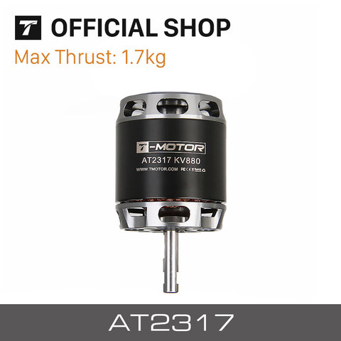 T-MOTOR AT2317 Long Shaft KV880 1400KV KV1250 brushless motor for Hybrid Vertical Take-off Landing UAV ► Photo 1/1