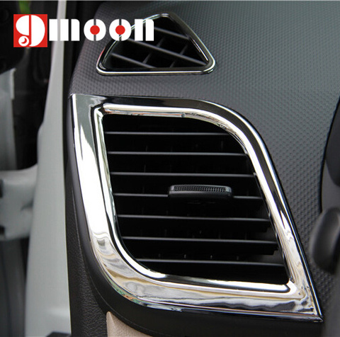 Car air-conditioning outlet Glove box handshandle ABS chrome Accessories For Hyundai Solaris accent sedan hatchback 2011-2015 ► Photo 1/1