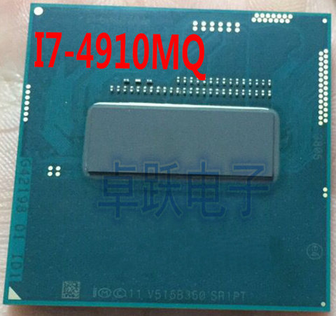 Intel CPU I7-4910MQ I7 4910MQ 2.9-3.9G / 8M SR1PT Official version scrattered pieces Free shipping ► Photo 1/1