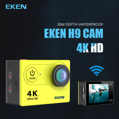 New Arrival!Original Eken H9R / H9 Ultra HD 4K Action Camera 30m waterproof 2.0' Screen 1080p sport Camera go extreme pro cam ► Photo 1/6