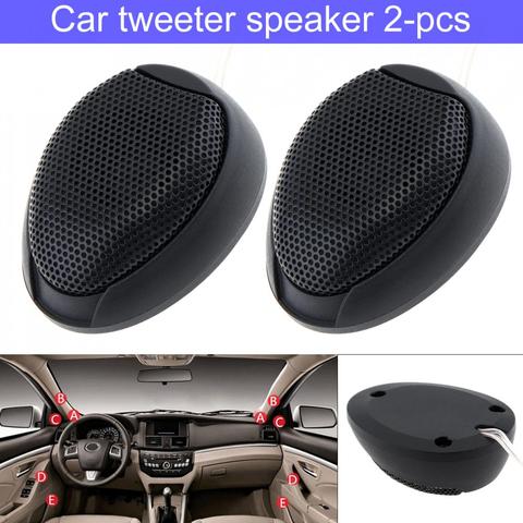 2pcs Universal 1000W 12V Metal +Plastic High Efficiency Mini Car Dome Tweeter Speakers for Car Audio System ► Photo 1/6