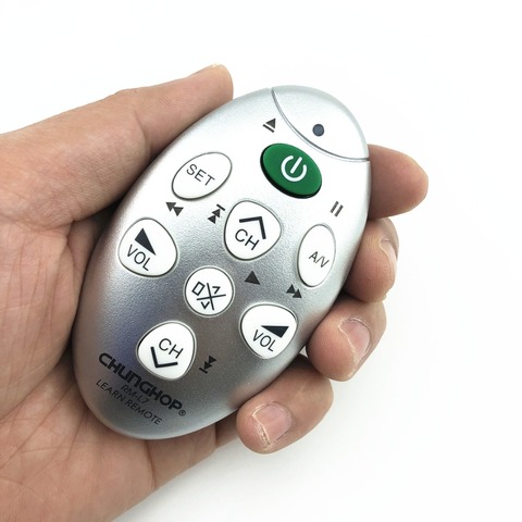 Chunghop DC 3V Mini Learning Remote Control for TV/SAT/DVD/CBL/DVB-T Copy RM-L7 Universal ► Photo 1/6