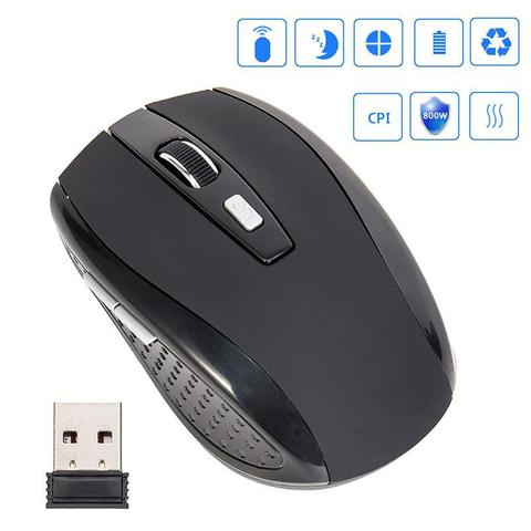 Portable wireless mouse mini 2.4G Wireless Optical Mouse Mice For Computer PC Laptop mouse gamer ► Photo 1/6