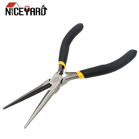 NICEYARD Cutting Clamping Multi-function Stripping Long Nose Pliers 45#Steel Electrician Repair Tools Wire Cutter Hand Tools ► Photo 1/6