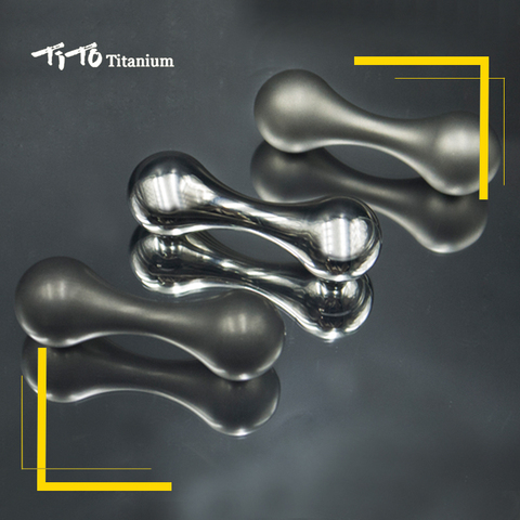 TiTo EDC Titanium alloy Bone shape pocket Limit Hand Movement Multi Tools non fingertip gyroscope ► Photo 1/6
