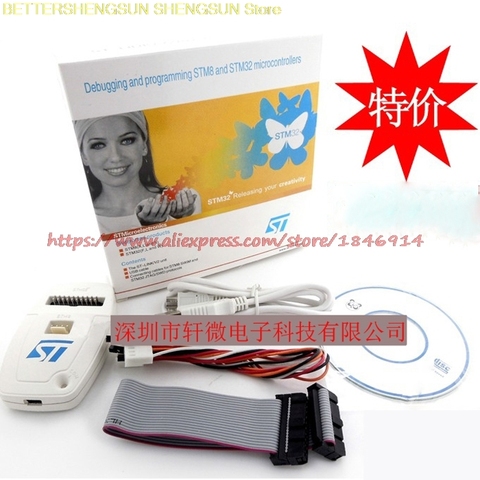 Special Offers STLINK ST ST-LINK/V2 (CN) STM8 STM32 Emulator download programmer ► Photo 1/3