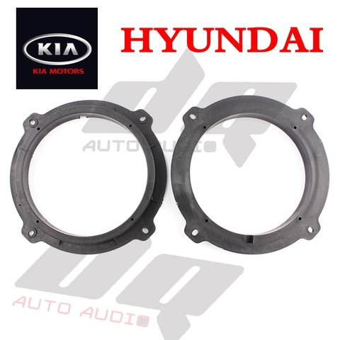 2PCs Speaker Mat for Hyundai-kia IX35 Freddy Wisdom K5 Solan The New Carroll Special Adapter Plates Bracket Ring Mat ► Photo 1/6