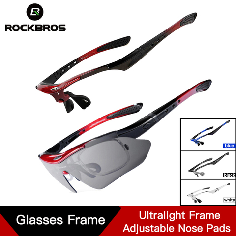 ROCKBROS Cycling Polarized Sport Sunglasses Outdoor Sports Men Bicycle Glasses Goggles Eyewear 5 Lens Bike Accessories ► Photo 1/6