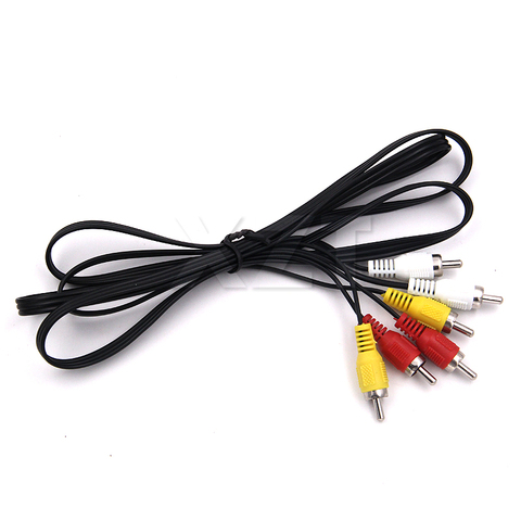 Triple HDTV 3RCA Male to 3 RCA Composite Audio Video AV Cable Cord Adapter 1080P 1.5M ► Photo 1/4