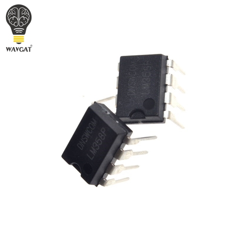 10PCS LM358P DIP8 LM358 DIP LM358N DUAL OPERATIONAL AMPLIFIERS Original and NEW ► Photo 1/4