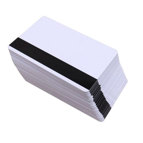 10PCS High Resistance Blank PVC Magnetic Stripe Card 2750 OE Hi-Co 3 Track Magnetic Card For Access Control System ► Photo 1/6