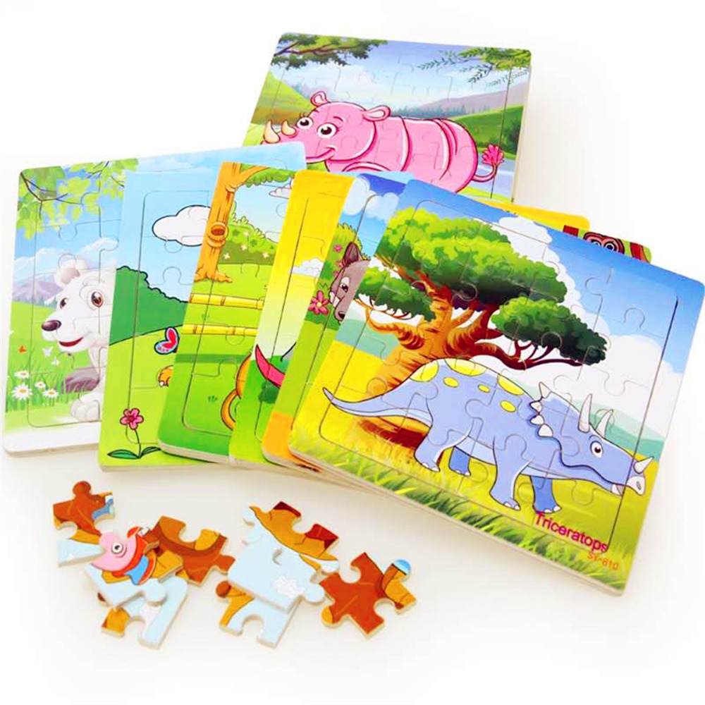 WOODEN NUMBER PUZZLE JIGSAW EARLY LEARNING BABY KIDS EDUCATIONAL TOY 20 PCS 