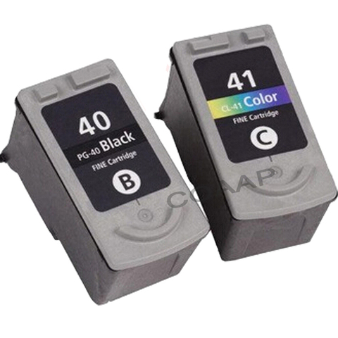 2 Compatible PG 40 / CL 41 ink cartridge for canon PIXMA MP-150 ip-2200  MX-310 ip-1800 ip-1900  MX-300 ip-1700 ► Photo 1/1