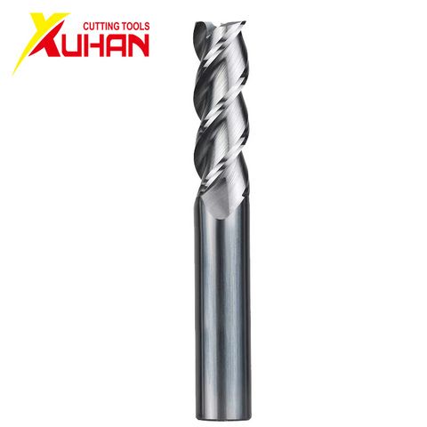 HRC50 carbide end mill Tool by Aluminum CNC Maching 3 Blade Endmills Top Milling cutter Wood Milling Cutter ► Photo 1/2
