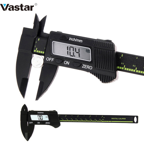 Vastar 150mm Electronic Digital 6 Inch Plastic Vernier Caliper Gauge Micrometer Calipers Measuring Instrument ► Photo 1/6