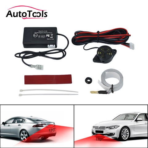 New electromagnetic car parking sensor buzzer with switch no need