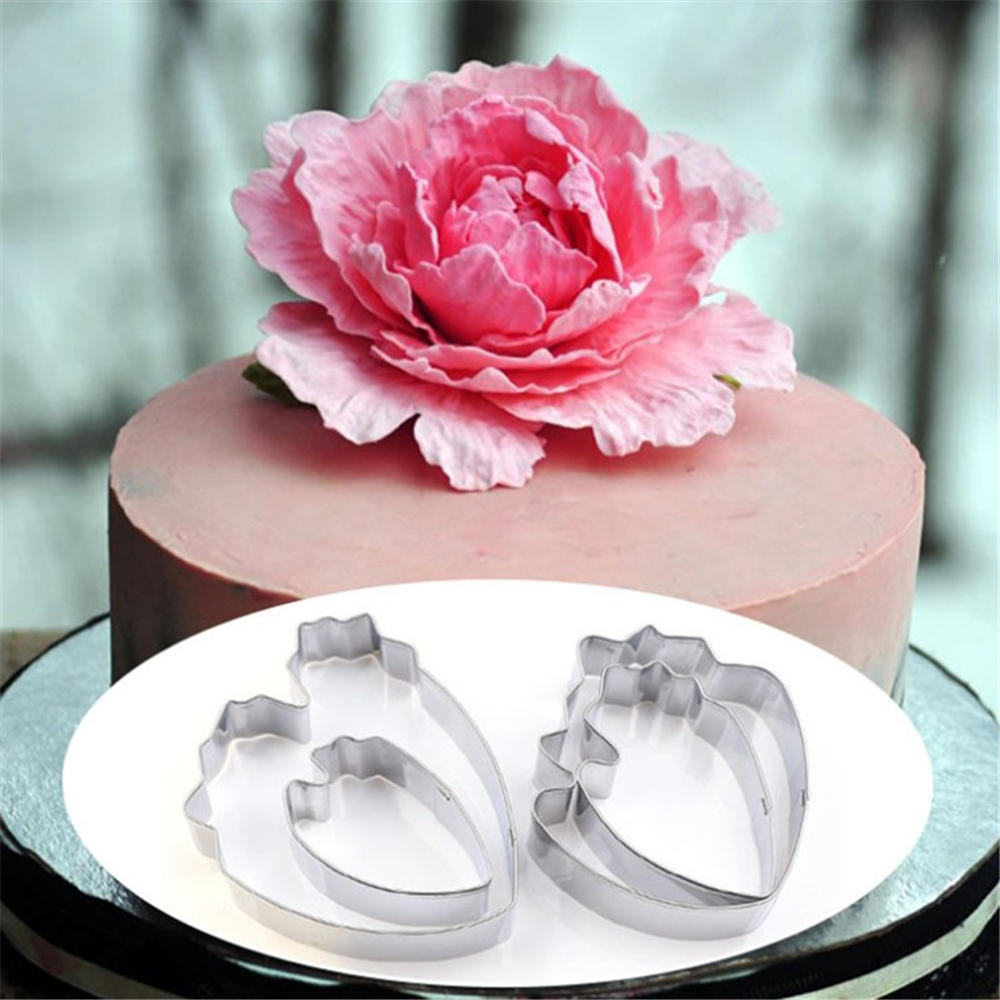 Home Flower Petal Leaf Biscuit Cookie Cutter Cake Decor Pastry Baking Mould Tool 