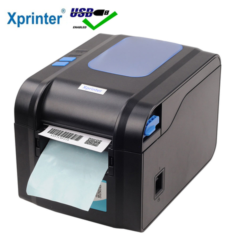 Xprinter Label Barcode Printer Thermal Receipt Printer Bar Code Printer 20mm-80mm XP-365B/XP-370B label sticker printer ► Photo 1/6