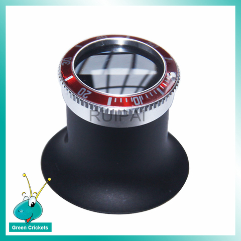 High Quality 20X Watch Repair Eye wear Loupe Jeweller Optical Glass Magnifier Magnifying Len Watch Tool ► Photo 1/6