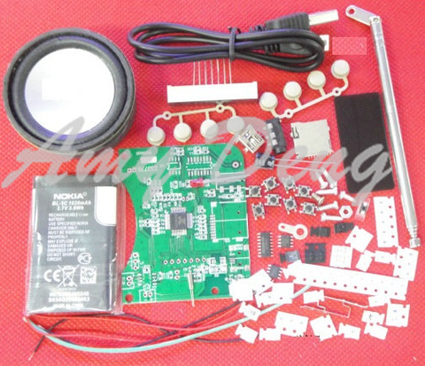 Type HX3228 patch plug-in player radio electronic production training DIY Kit / parts ► Photo 1/2