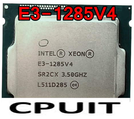 Original Intel Xeon Quad Core cpu E3-1285V4 3.5GHz LGA1150 6M E3 1285V4 E3 1285 V4 95W Desktop CPU free shipping E3-1285 V4 ► Photo 1/1