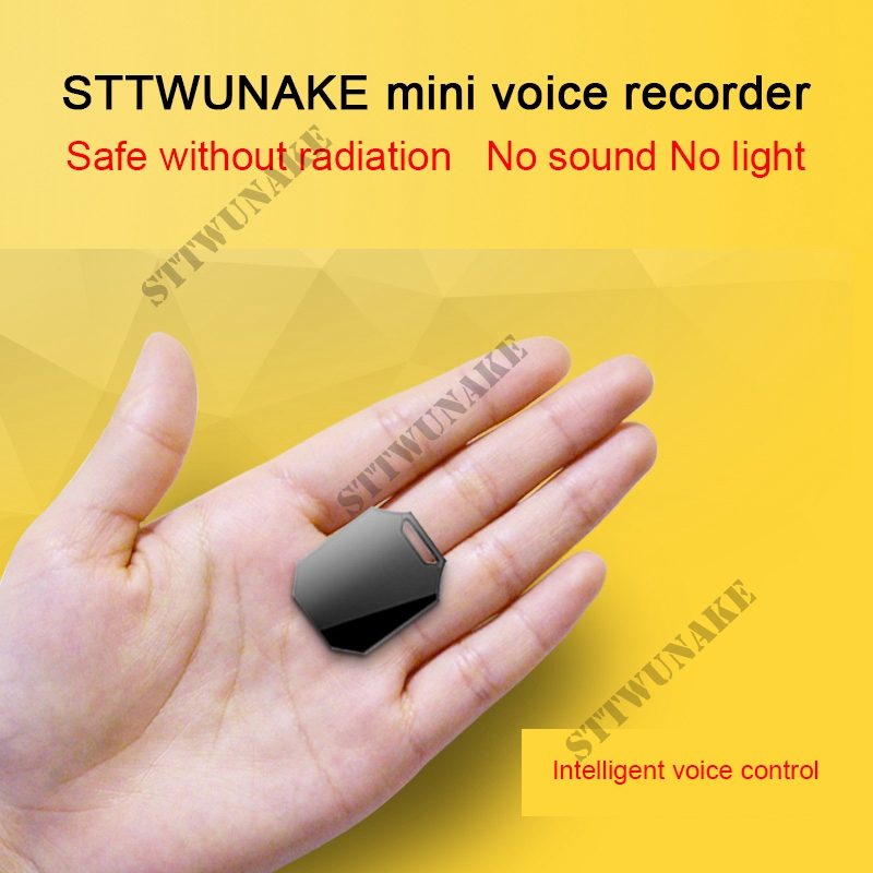 STTWUNAKE Audio Voice Recorder Digital HD spy Dictaphone Mini hidden 