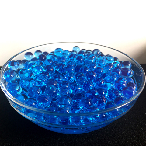 600 Pcs/Bag Water Crystal Soil  Beads Orbiz Balls Hydrogel Gel Blue Kids Toys Plant Cultivation That Grow In Water ► Photo 1/6
