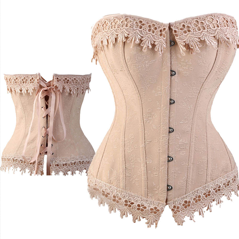 Overbust Corset Plus Size Sexy Corselet Corsets And Bustiers Tops