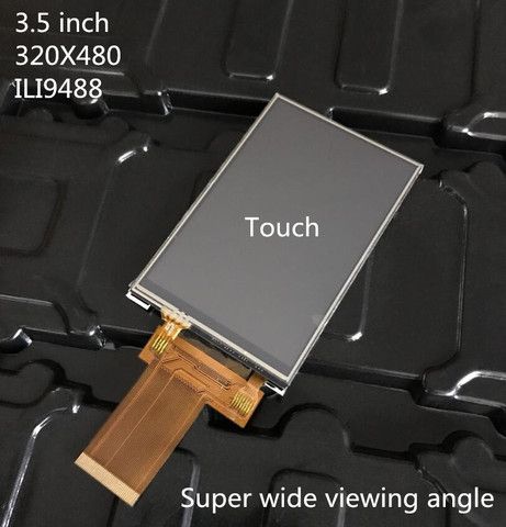 2.4/2.8/3.2/3.5 inch TFT LCD display screen touch panel 40 pin Socket MCU I8080 8/16BIT SPI 3/4 wire PCB Connector IPS full view ► Photo 1/2