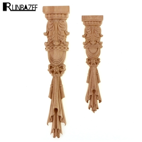 RUNBAZEF Carved Wood Stigma Corbel Pass European Style Home Decoration Accessories Rome Ornaments Figurines Miniatures Craft ► Photo 1/6