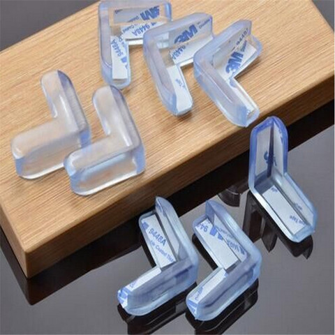 12Pcs Baby Silicone Safety Protector Table Corner Protection from Children Anticollision Edge Guards Cover For Kids ► Photo 1/6