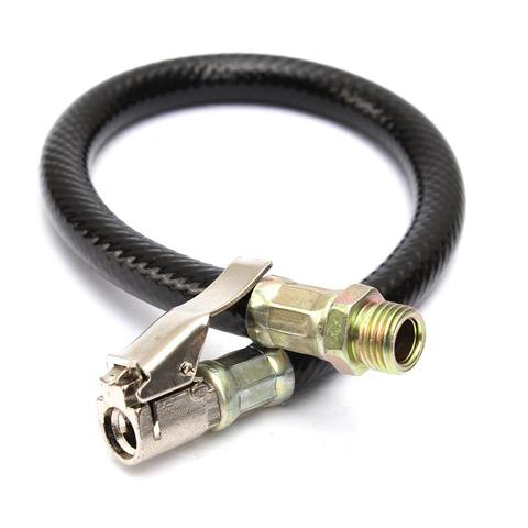 2022 New 2022 Motorcycle Bicycle Bike Self-locking Chuck Car Tire Pressure Meter Air Inflator Rubber Hose new ► Photo 1/6
