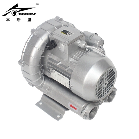 370 Watt 3-phase vortex pump vacuum pump small high-pressure industrial Side Channel Ring Blower ► Photo 1/1