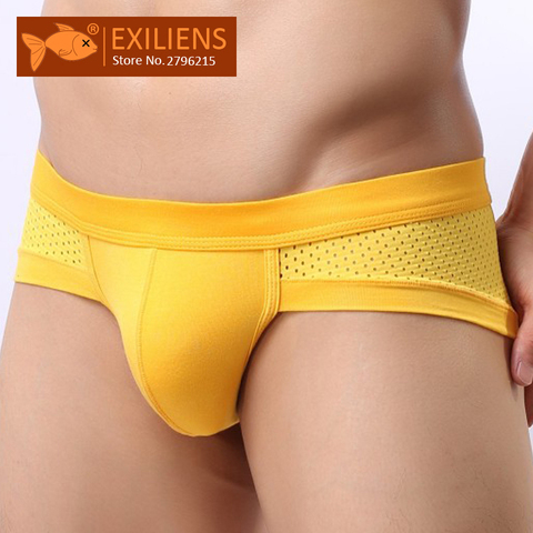 EXILIENS Sexy Men Briefs Underwear Mens Brief Modal Ropa Interior Hombre Slip Gay Calzoncillos Sous Vetement Size L-3XL 111901 ► Photo 1/6