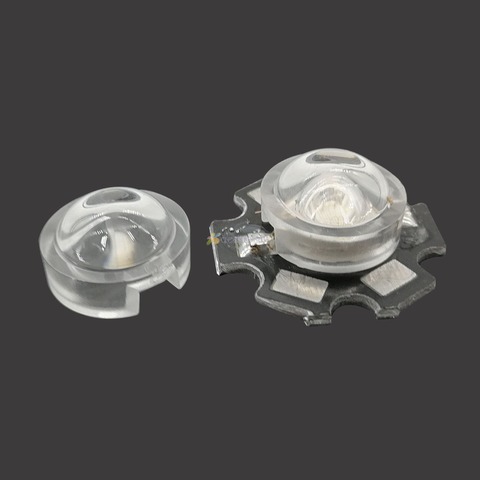 10pcs 13mm Mini LED Lens 15 30 45 60 90 100 Degree for IR CCTV LED PCB Convex Lenses With Holder 1W 3W 3W High Power Led ► Photo 1/5