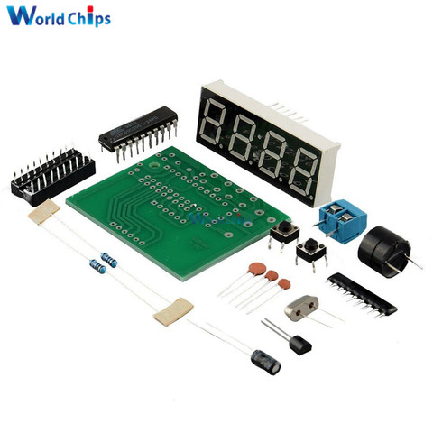 0.56 Inch AT89C2051 Digital LED Display 4 Bits Electronic Clock Electronic Production Suite DIY Kit 4 Digit ► Photo 1/5