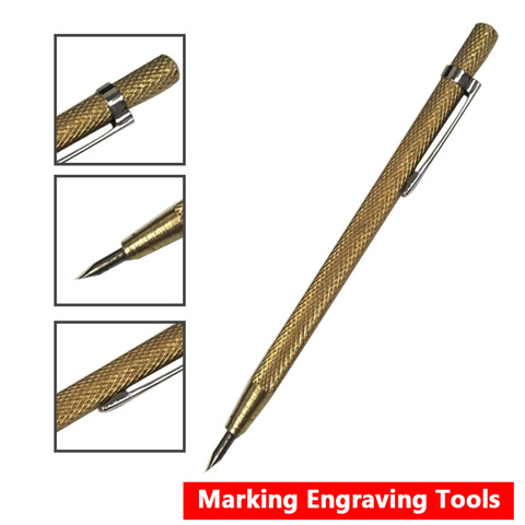 1pc Steel Tip Scriber Pen Marking Engraving Tools Metal Shell Lettering Tool 14.3cm Tip Scriber 2022 High Quality ► Photo 1/6