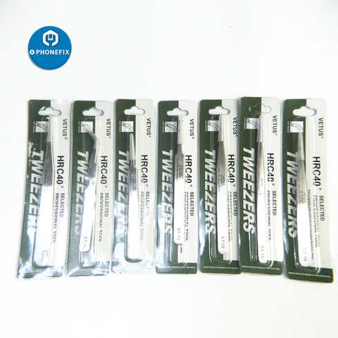 Precision Anti-static Tweezers ESD Anti-acid Stainless Eyelash Extension Tweezers For Electronic Cell Phone Repair Tools Kit ► Photo 1/6
